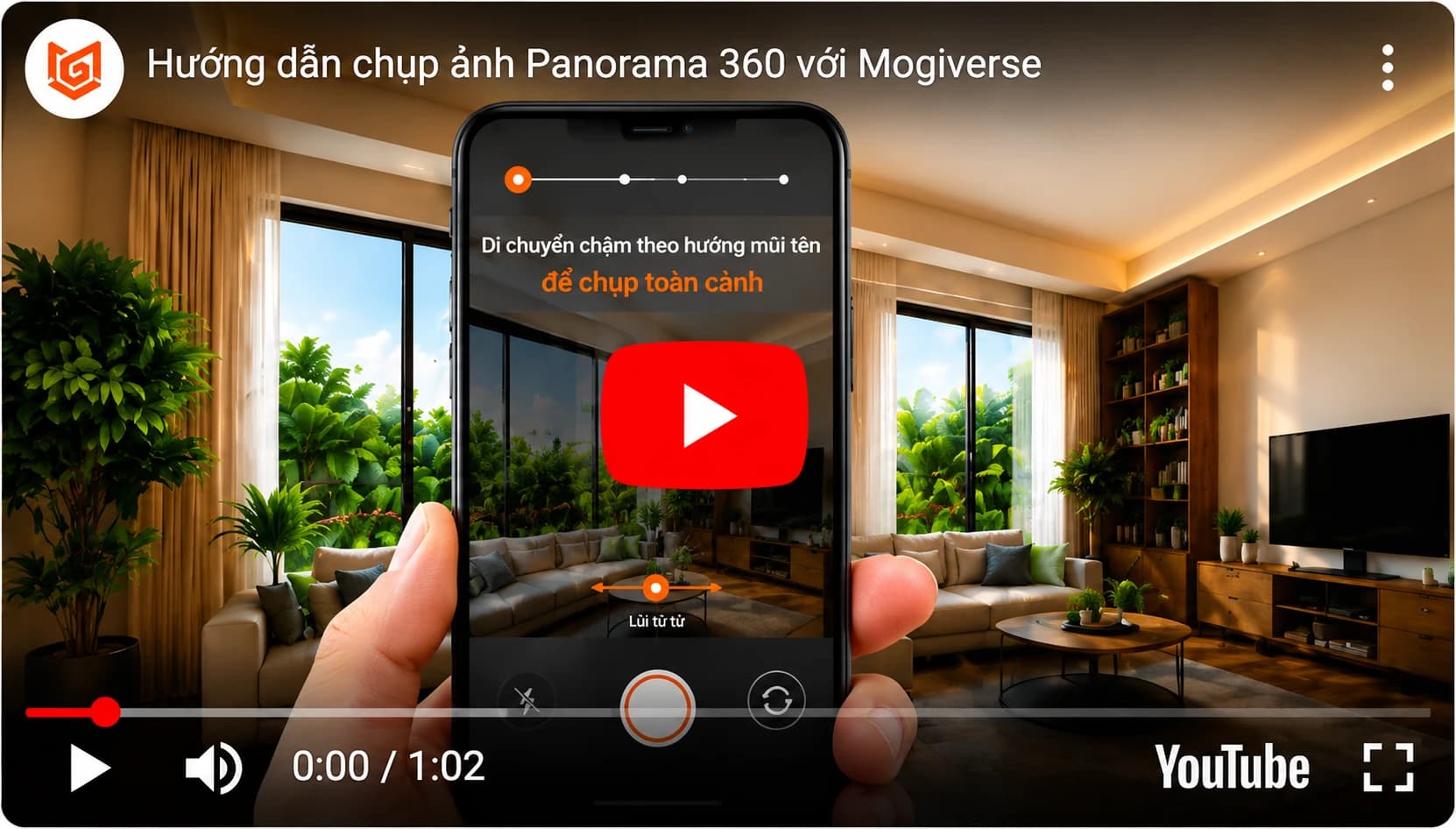Hướng dẫn chi tiết cách chụp Panorama 360 bằng điện thoại
